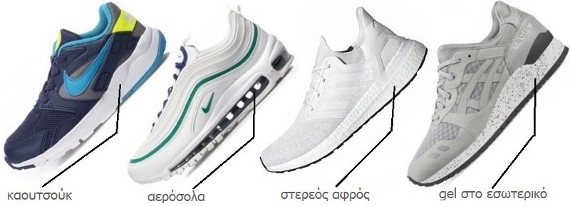 παιδικά αθλητικά παπούτσια running αντικραδασμική τεχνολογία