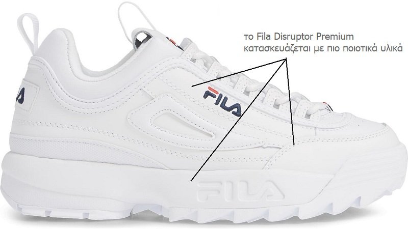 Fila on sale disruptor greece